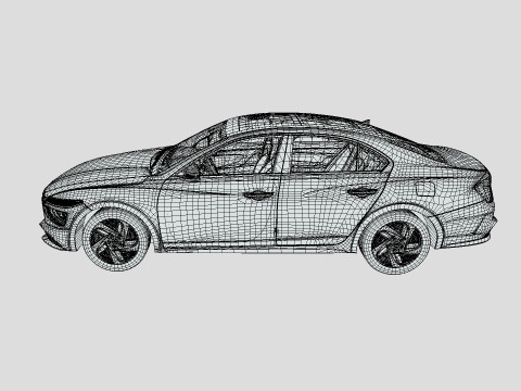Hyundai Mistra EV 2023 Modelo 3D
