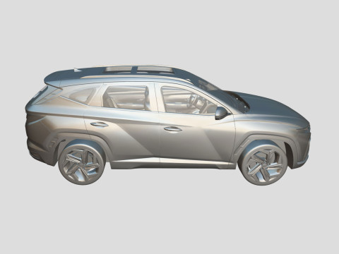 Hyundai Tucson 2025 3D 모델