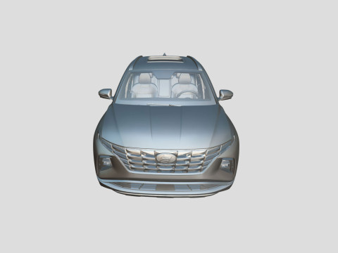 Hyundai Tucson 2025 3D 모델