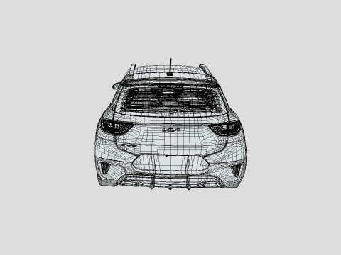 KIA Stonic 2024 3D Модель