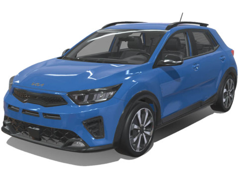 KIA Stonic 2024 3D Model