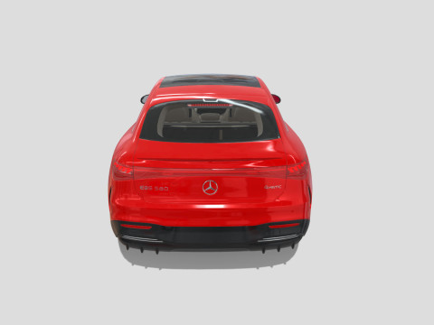 Mercedes-Benz EQS 580 2024 Modelo 3D