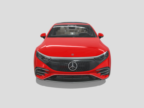 Mercedes-Benz EQS 580 2024 Modelo 3D