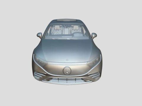 Mercedes-Benz EQS 580 2024 3D Model