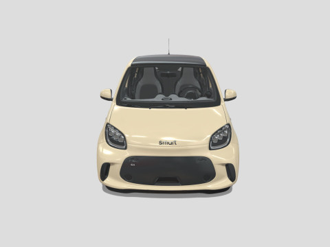 Smart EQ Forfour 2020 3D 모델