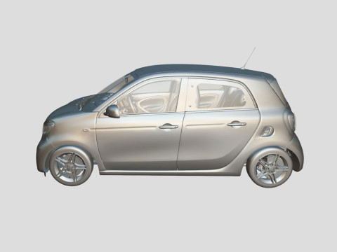 Smart EQ Forfour 2020 3D 모델