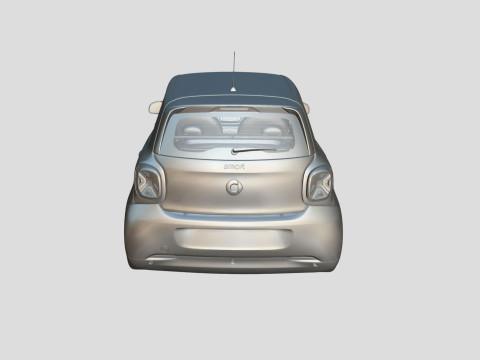 Smart EQ Forfour 2020 3D 모델