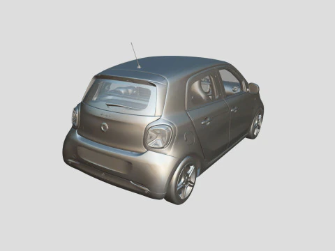 Smart EQ Forfour 2020 3D Model