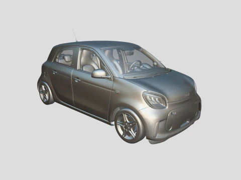 Smart EQ Forfour 2020 3D Model