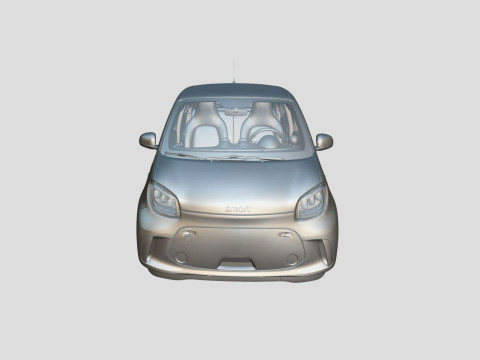 Smart EQ Forfour 2020 3D 모델