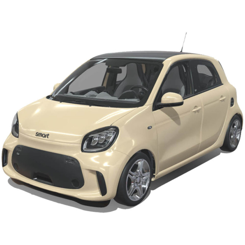 Smart EQ Forfour 2020 3D 모델 .c4d .max .obj .3ds .fbx .stl .blend