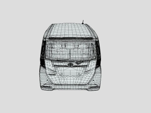 Toyota Tank 2021 3D Model