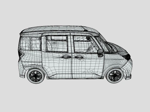 Toyota Tank 2021 3D Model
