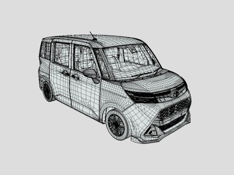 Toyota Tank 2021 3D Model