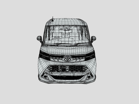 Toyota Tank 2021 3D Модель