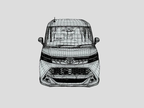 Toyota Tank 2021 3D Model