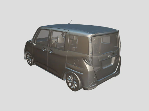 Toyota Tank 2021 3D Model