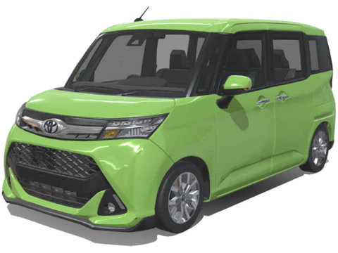 Tanque Toyota 2021 Modelo 3D