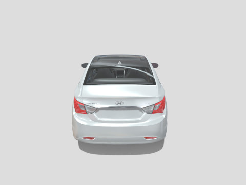 Hyundai Sonata 2011 3D Модель
