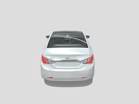 Hyundai Sonata 2011 3D Model