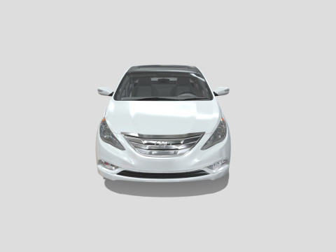 Hyundai Sonata 2011 3D Модель