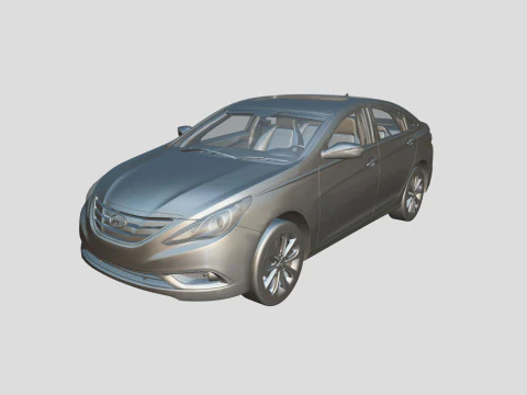 Hyundai Sonata 2011 3D Model