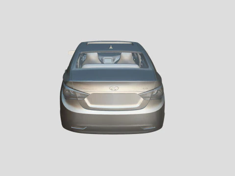 Hyundai Sonata 2011 3D Model