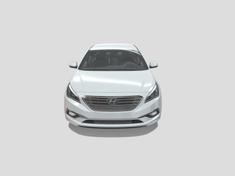 Hyundai Sonata 2015 3D Модель