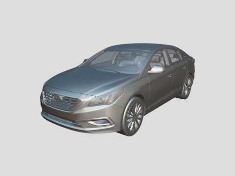 Hyundai Sonata 2015 3D Модель