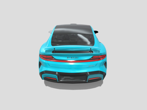 Xiaomi SU7 2024 3D 模型