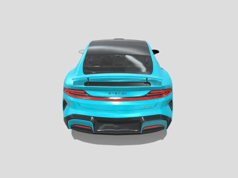 Xiaomi SU7 2024 3D Model
