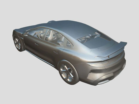 Xiaomi SU7 2024 3D Model