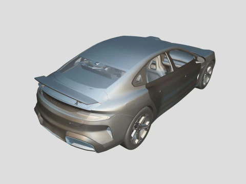 Xiaomi SU7 2024 3D Model