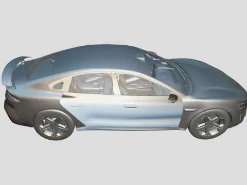 Xiaomi SU7 2024 3D Model
