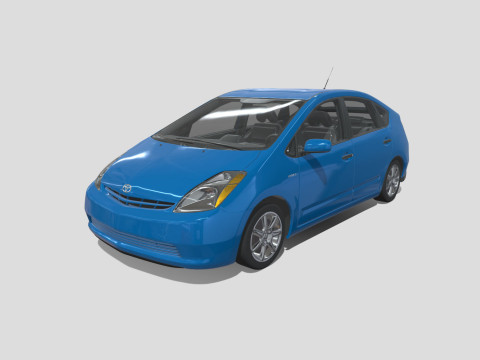 Toyota Prius 2009 Hybrid 3D Model