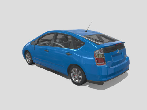 Toyota Prius 2009 Hybrid 3D Model