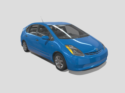 Toyota Prius 2009 Hybrid 3D Model