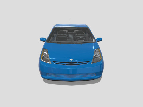 Toyota Prius 2009 Hybrid 3D Model