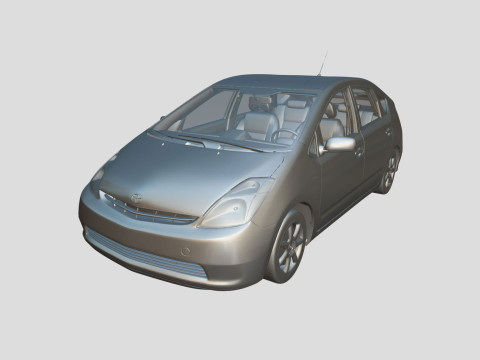 Toyota Prius 2009 Hybrid 3D Model