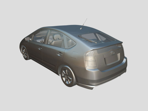 Toyota Prius 2009 Hybrid 3D Model