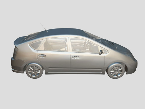 Toyota Prius 2009 Hybrid 3D Model
