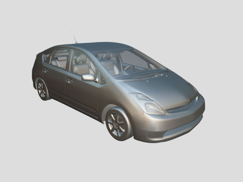 Toyota Prius 2009 Hybrid 3D Model