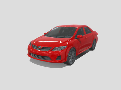 Toyota Corolla LE 2012 Modelo 3D