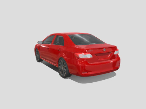 Toyota Corolla LE 2012 3D Model