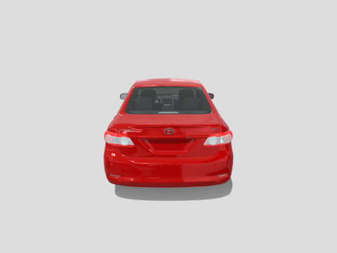 Toyota Corolla LE 2012 Modelo 3D