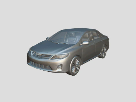 Toyota Corolla LE 2012 3D Model