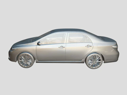 Toyota Corolla LE 2012 3D Model