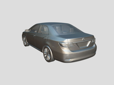 Toyota Corolla LE 2012 Modelo 3D