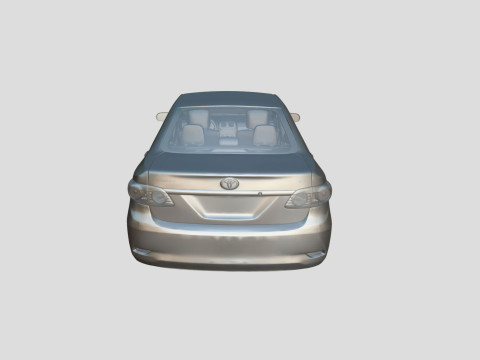 Toyota Corolla LE 2012 Modelo 3D