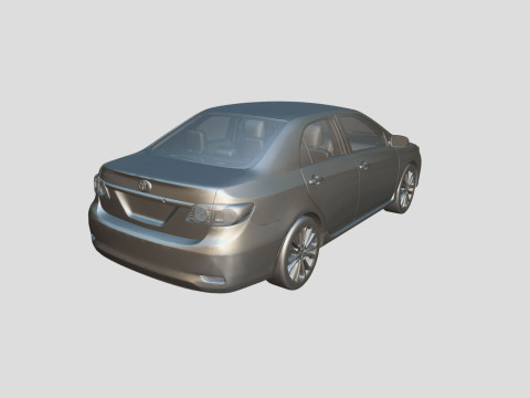 Toyota Corolla LE 2012 Modelo 3D